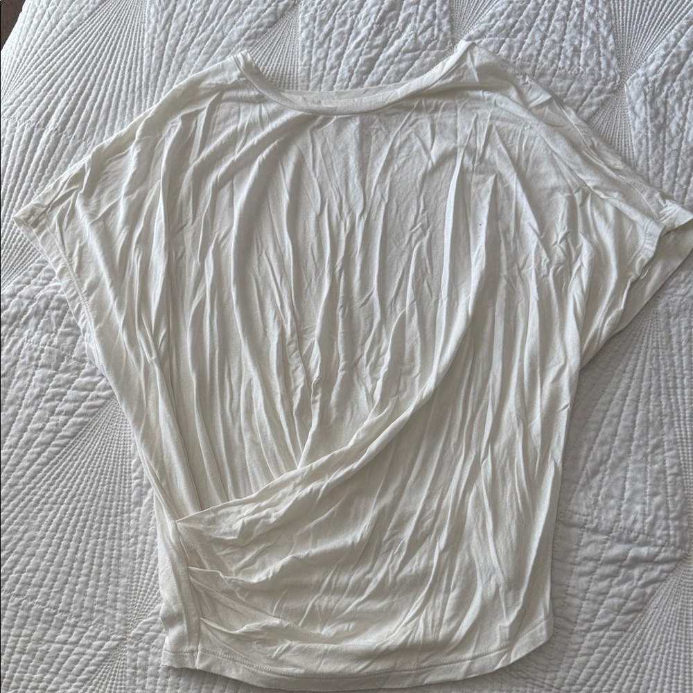 GAP Cream Short Sleeve Tee